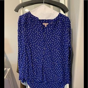 Juicy Couture blue blouse!